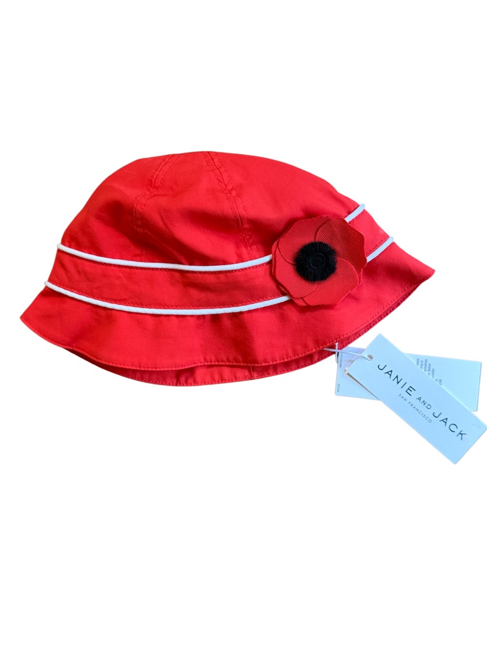 Red Poppy Bucket Hat